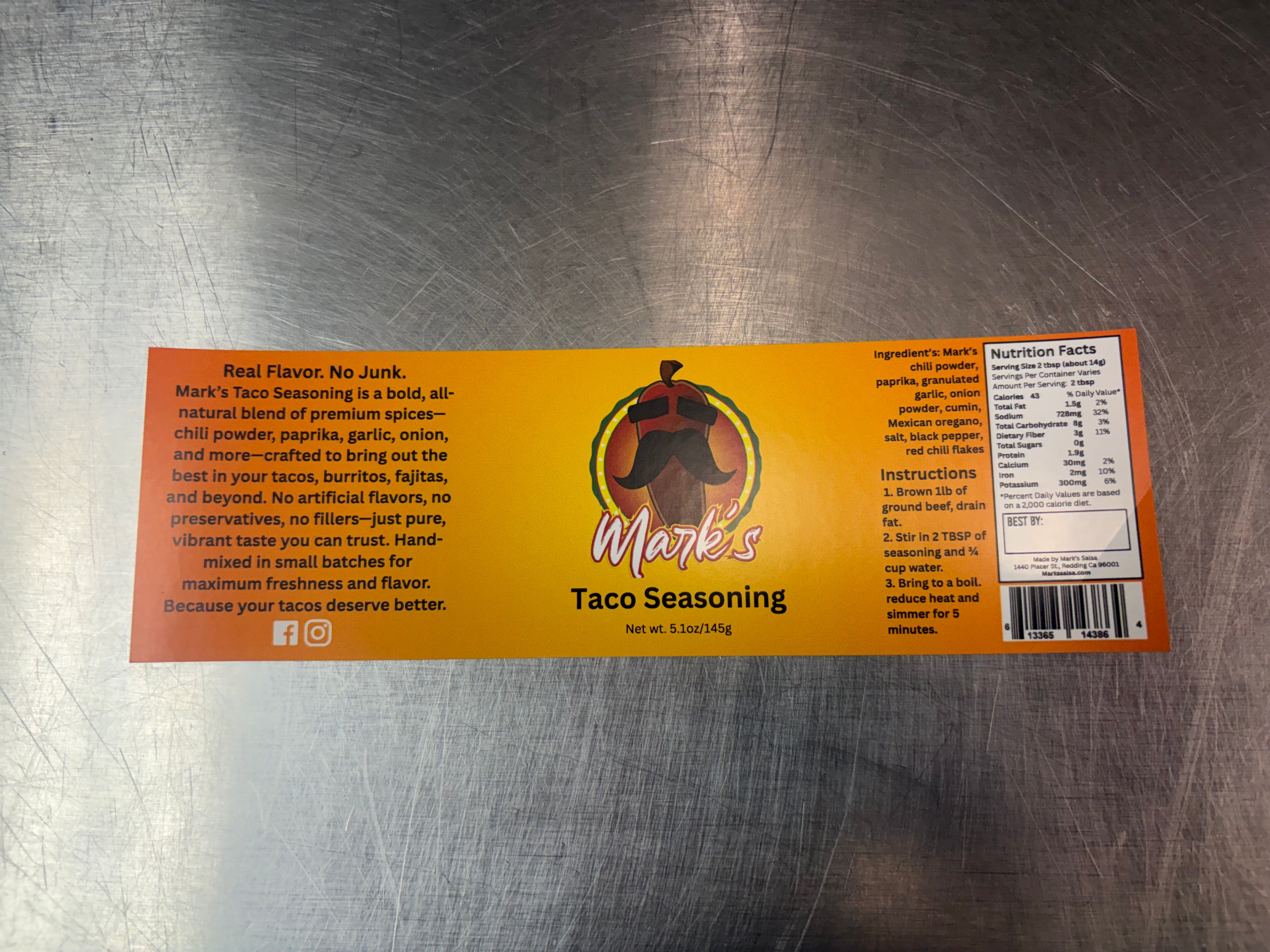 Taco Seasoning