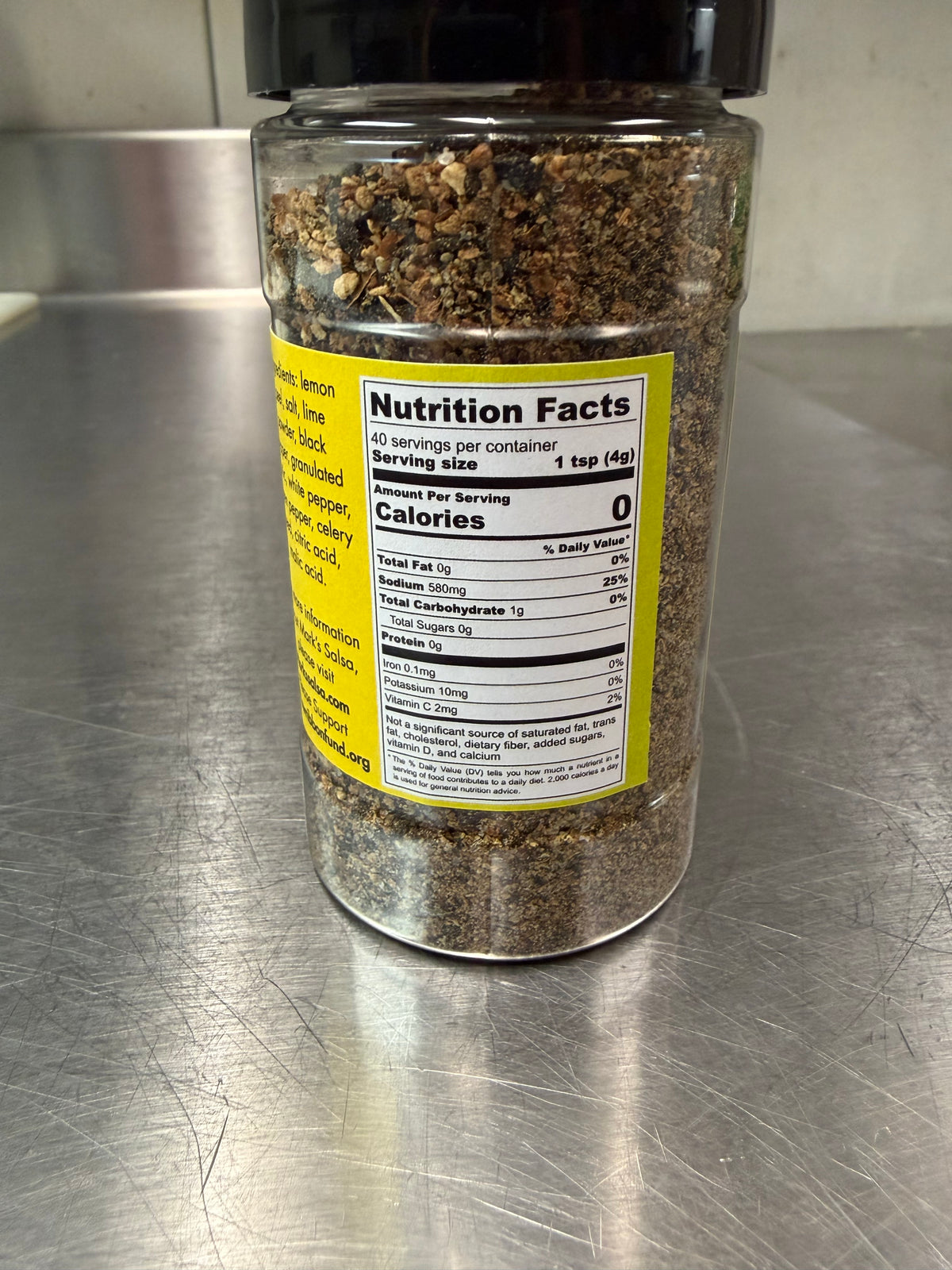 Lemon Pepper Seasoning